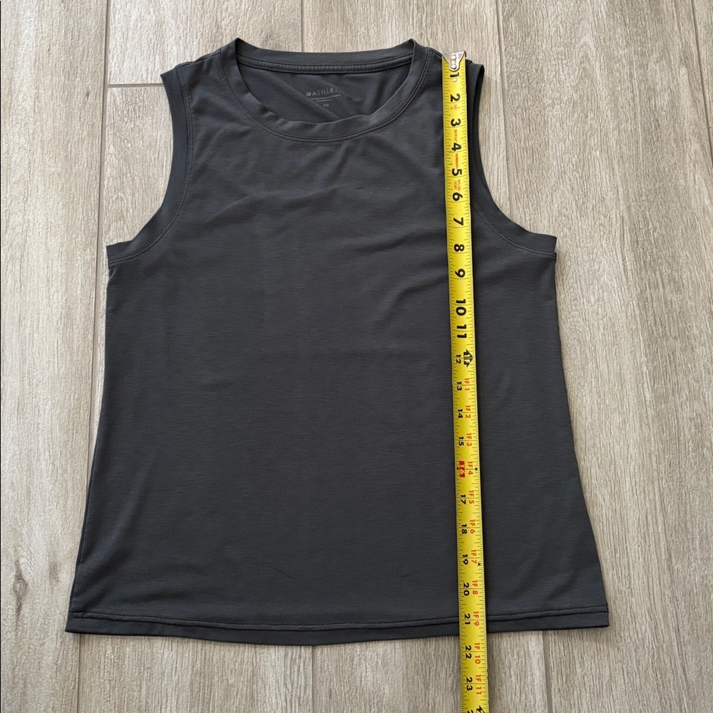 Athleta Dark Gray Athletic Athleisure Tank Top - Picture 8 of 8